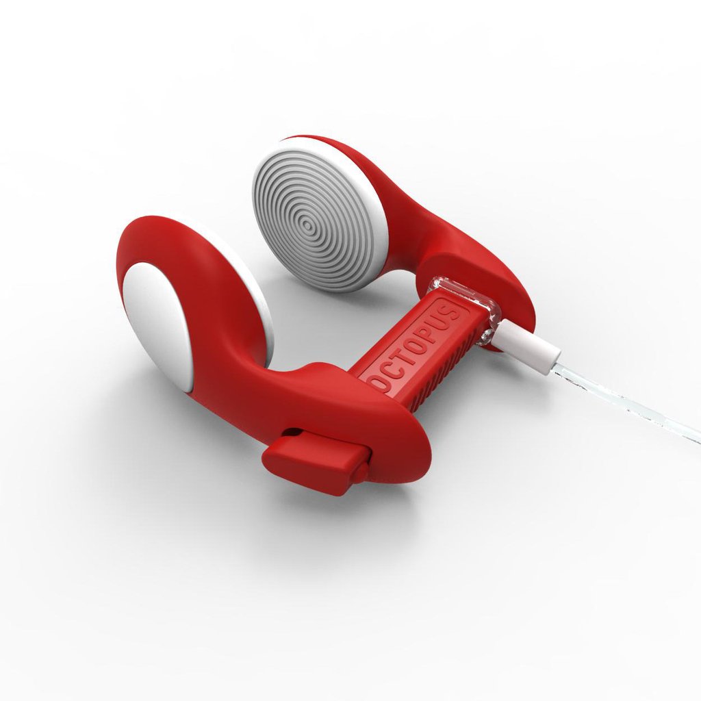 �������� OCTOPUS NOSECLIP RUBY RED �� �������� ������+